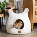 Dailypets Luxury Felted Wool Cat Cave for Indoor Cats