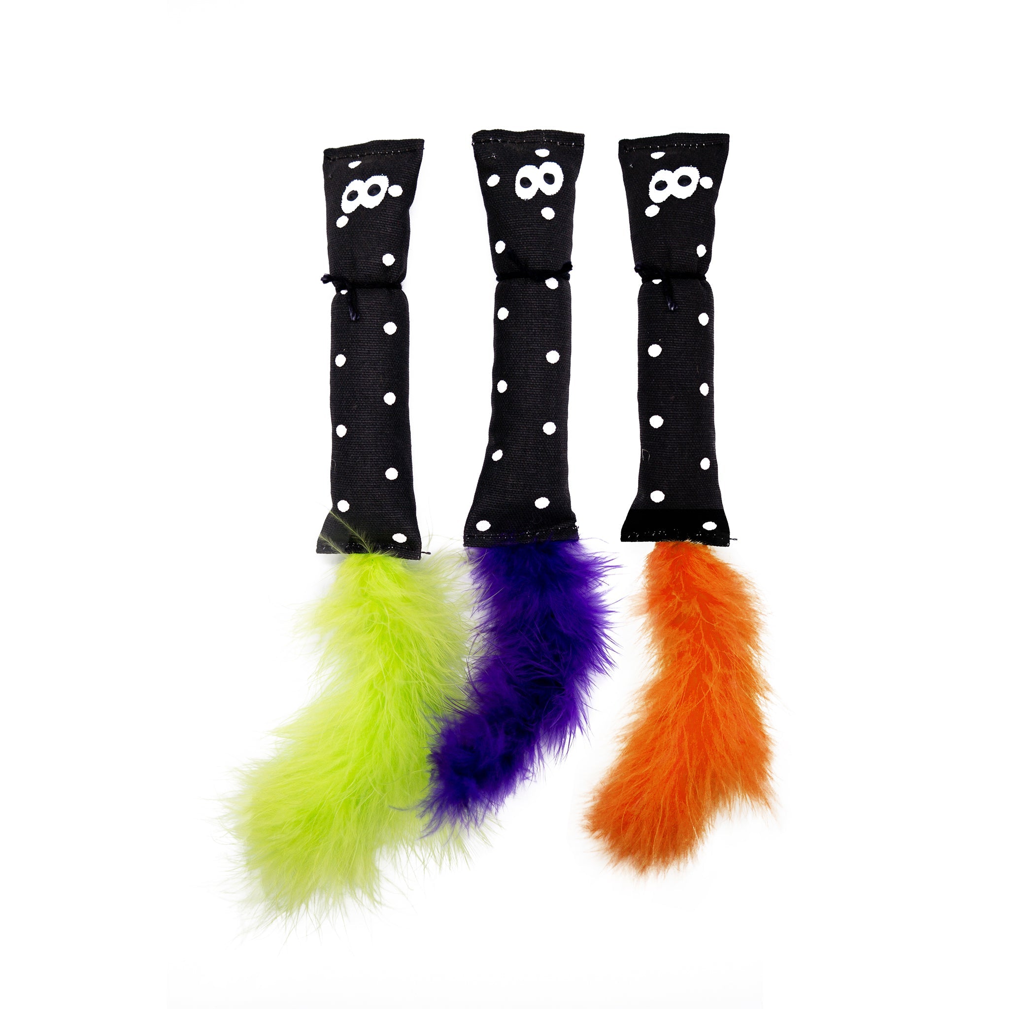 Dailypets Spooky Squirrel Organic Catnip Kicker Toy