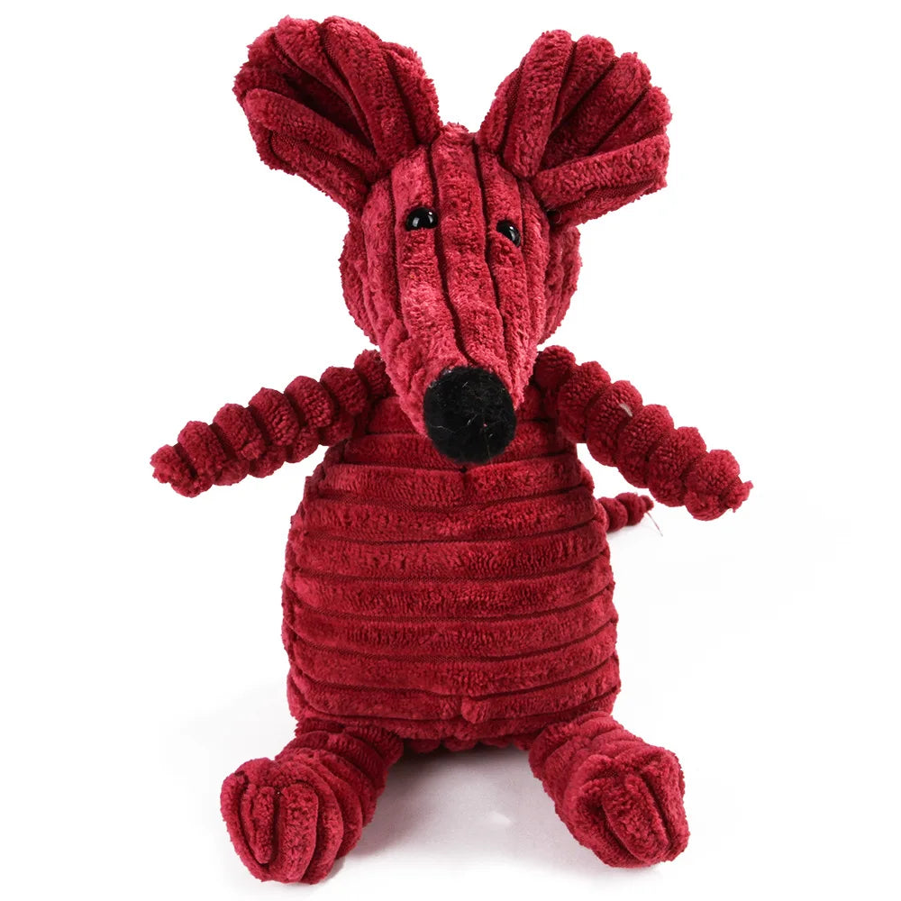 Dailypets Playtime Pals Squeaky Dog Toy – Assorted Animal Characters