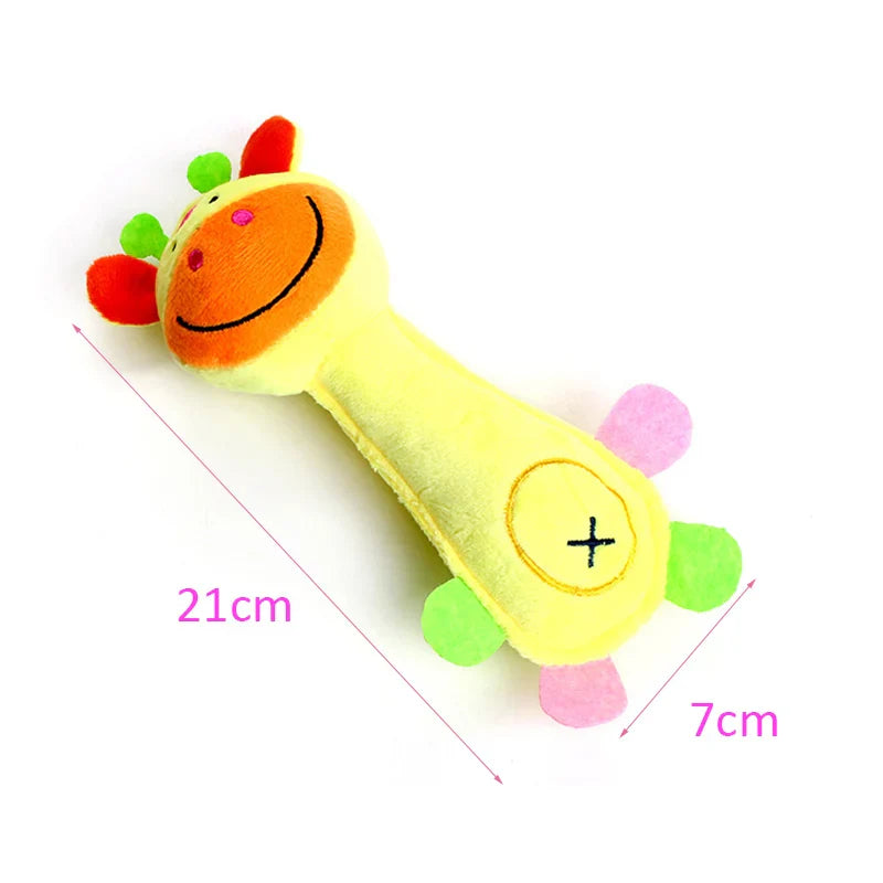 Dailypets Plush Squeaky Dog Toy Gentle Play Plush