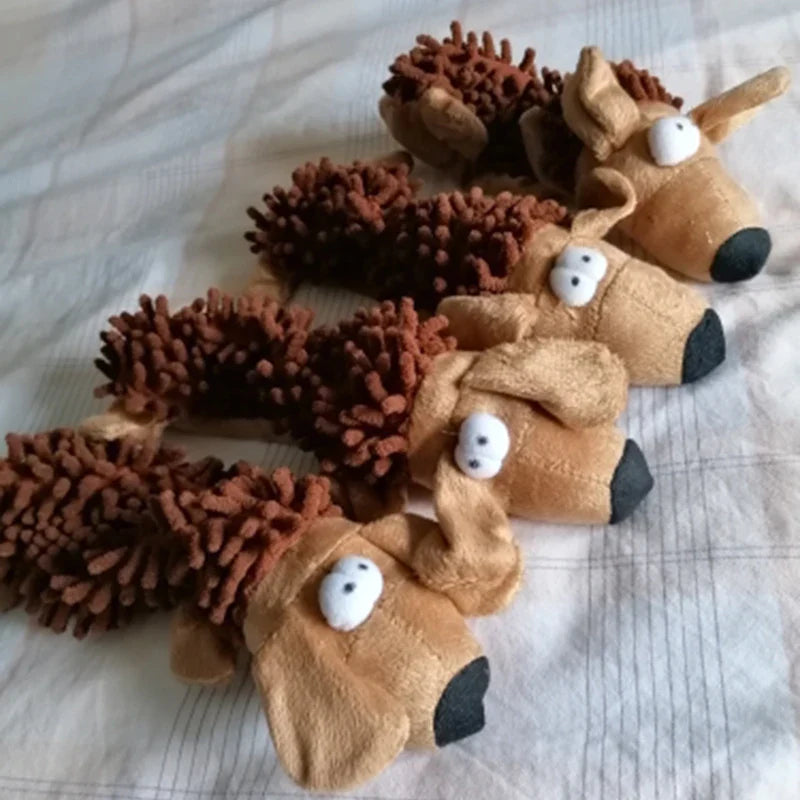 Dailypets Plush Squeaky Dog Toy Gentle Play Plush