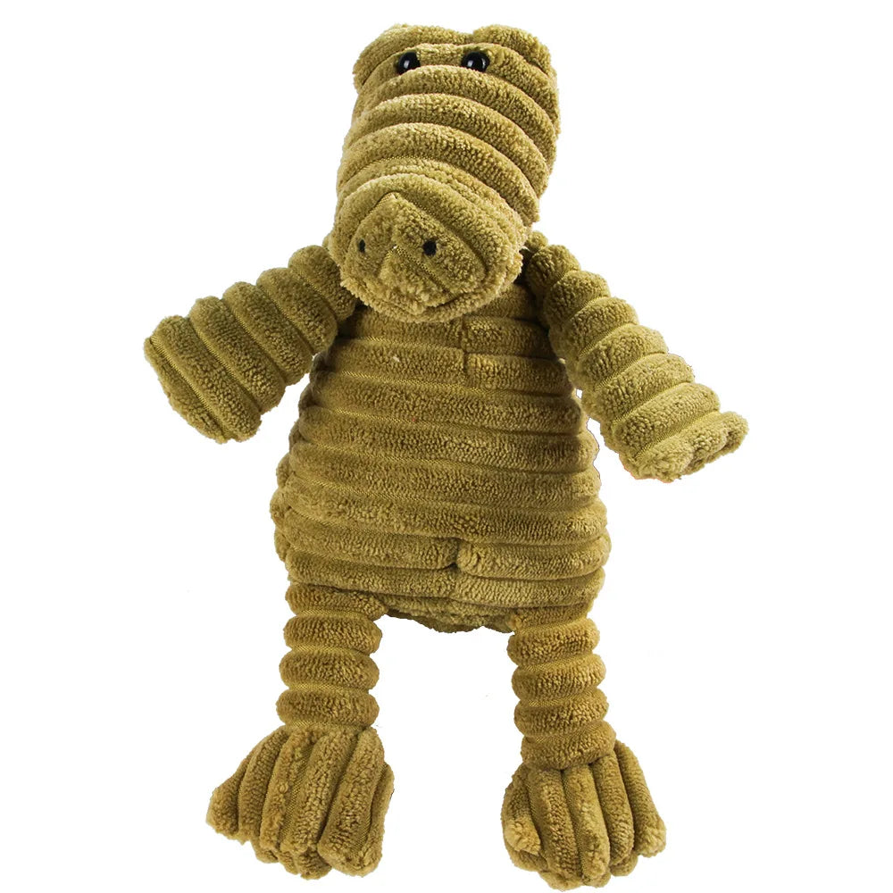 Dailypets Playtime Pals Squeaky Dog Toy – Assorted Animal Characters