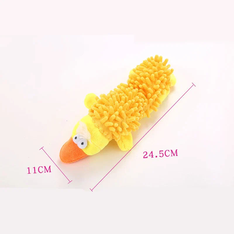 Dailypets Plush Squeaky Dog Toy Gentle Play Plush