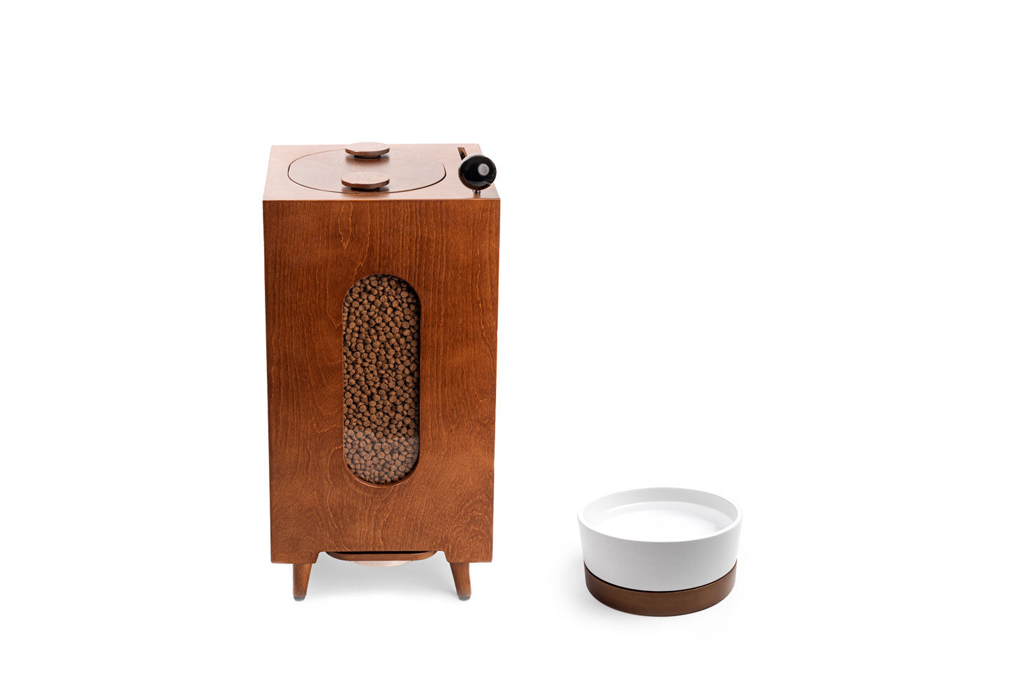 Dailypets Premium Pet Bowl, Water Bowl with Mid-Century Base