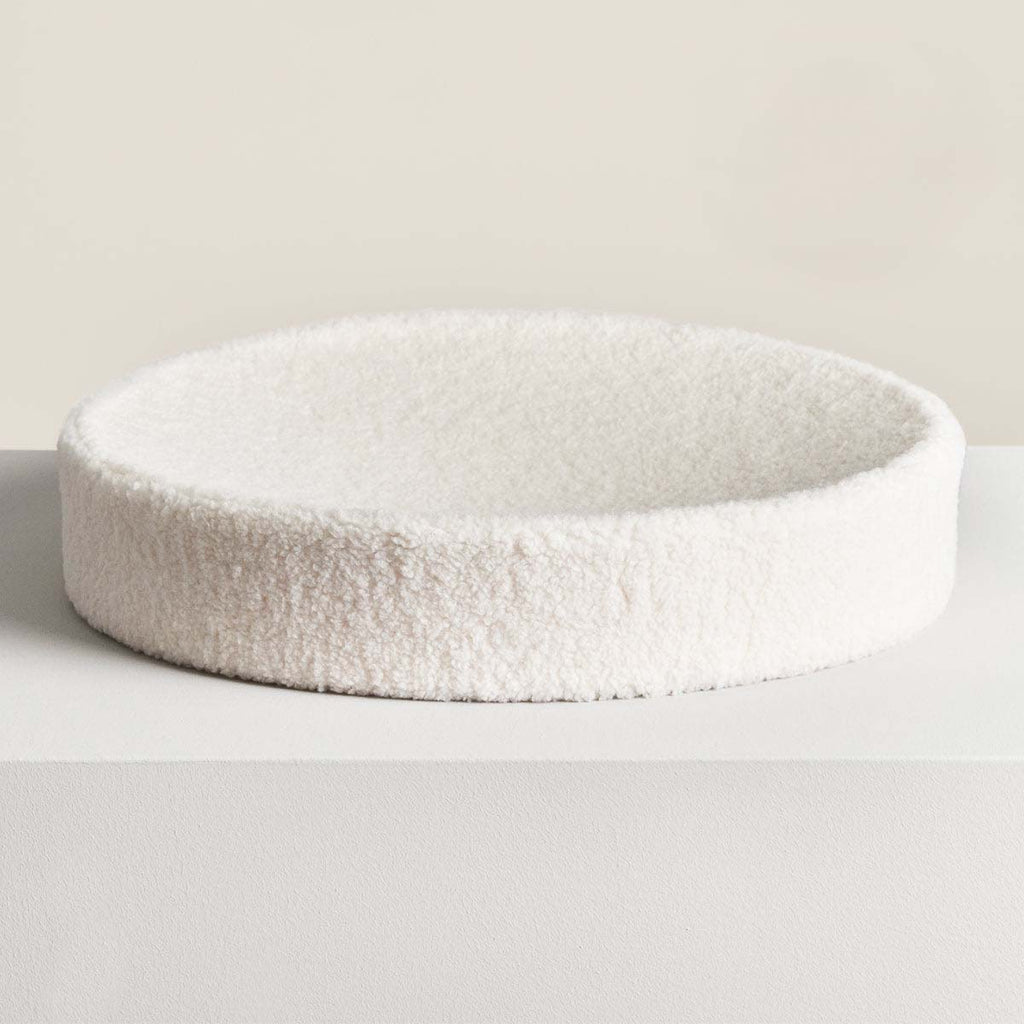 Dailypets Cozy Nesting Cat Bed with Plush Cover