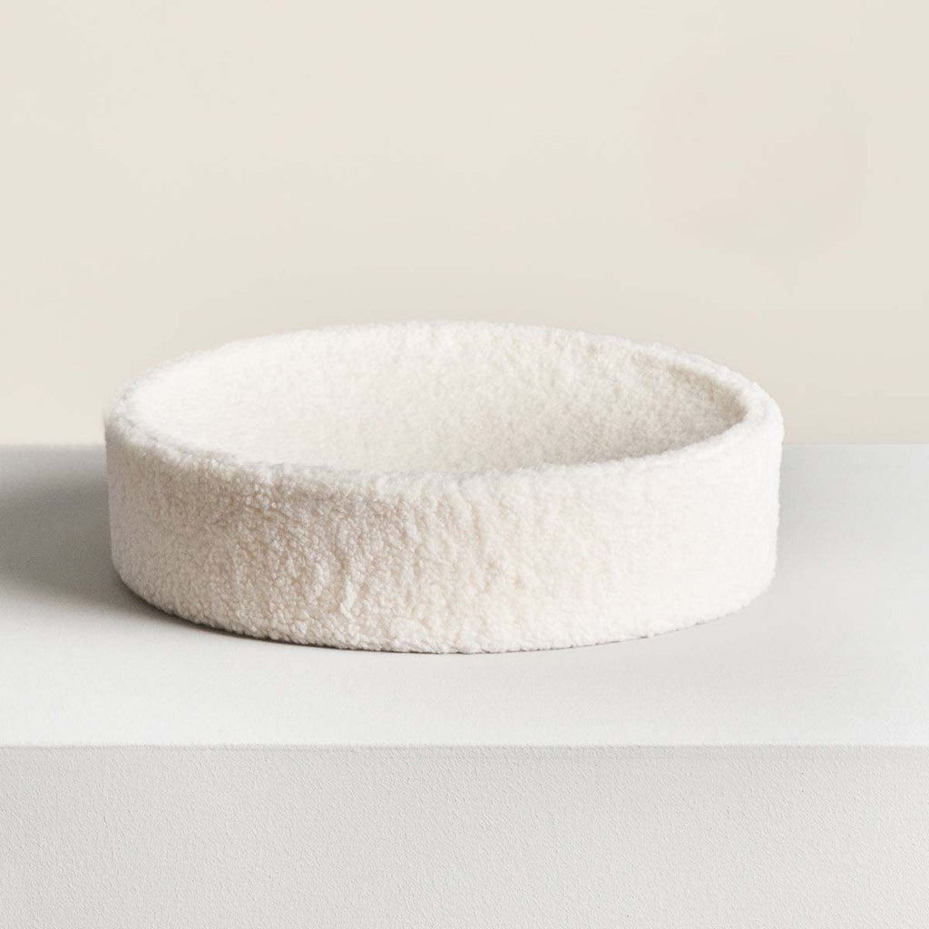 Dailypets Cozy Nesting Cat Bed with Plush Cover