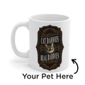 Dailypets Custom Cat Dad Photo Coffee Mug