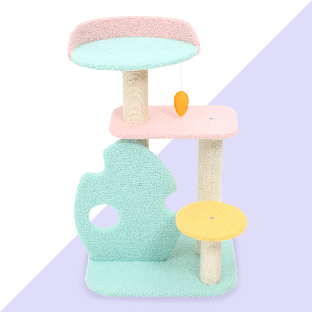 Dailypets Multi-Tier Cat Perch & Hideaway