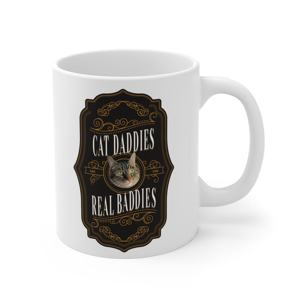 Dailypets Custom Cat Dad Photo Coffee Mug