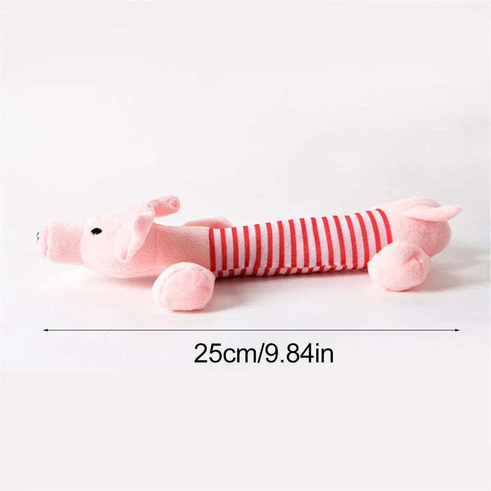 Dailypets Plush Squeaky Dog Toy Duck Design Daily Play