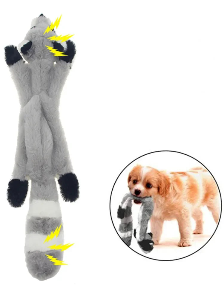 Dailypets Long Plush Squeaky Dog Toy