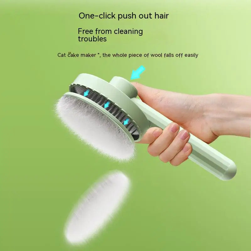 Dailypets Pet Comb Brush – Stainless Bristle Grooming Tool for Fur Care