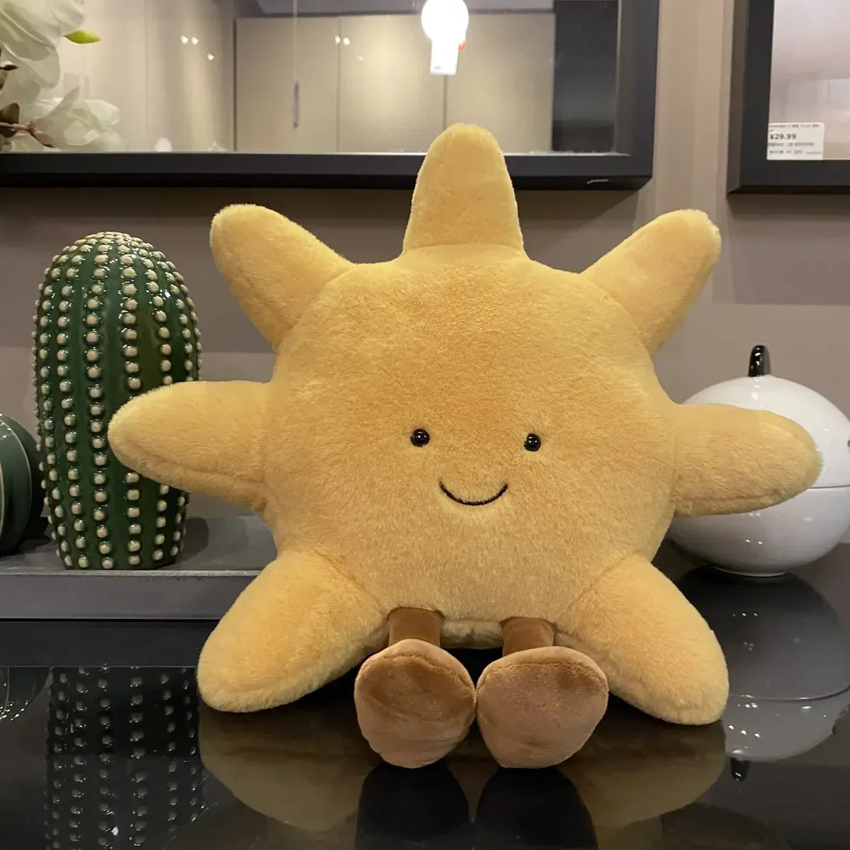 Dailypets Plush Cushion Sun and Moon Huggable Plush Pillow