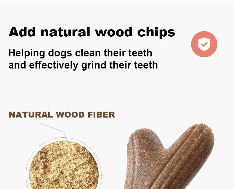 Dailypets Woodland Chew Stick Dog Toy – Assorted Branch & Bone Designs