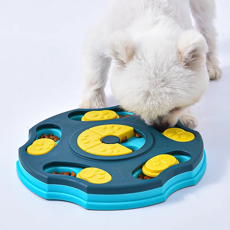 Dailypets Dog Treat Puzzle Feeder – Interactive Slow Food Tray