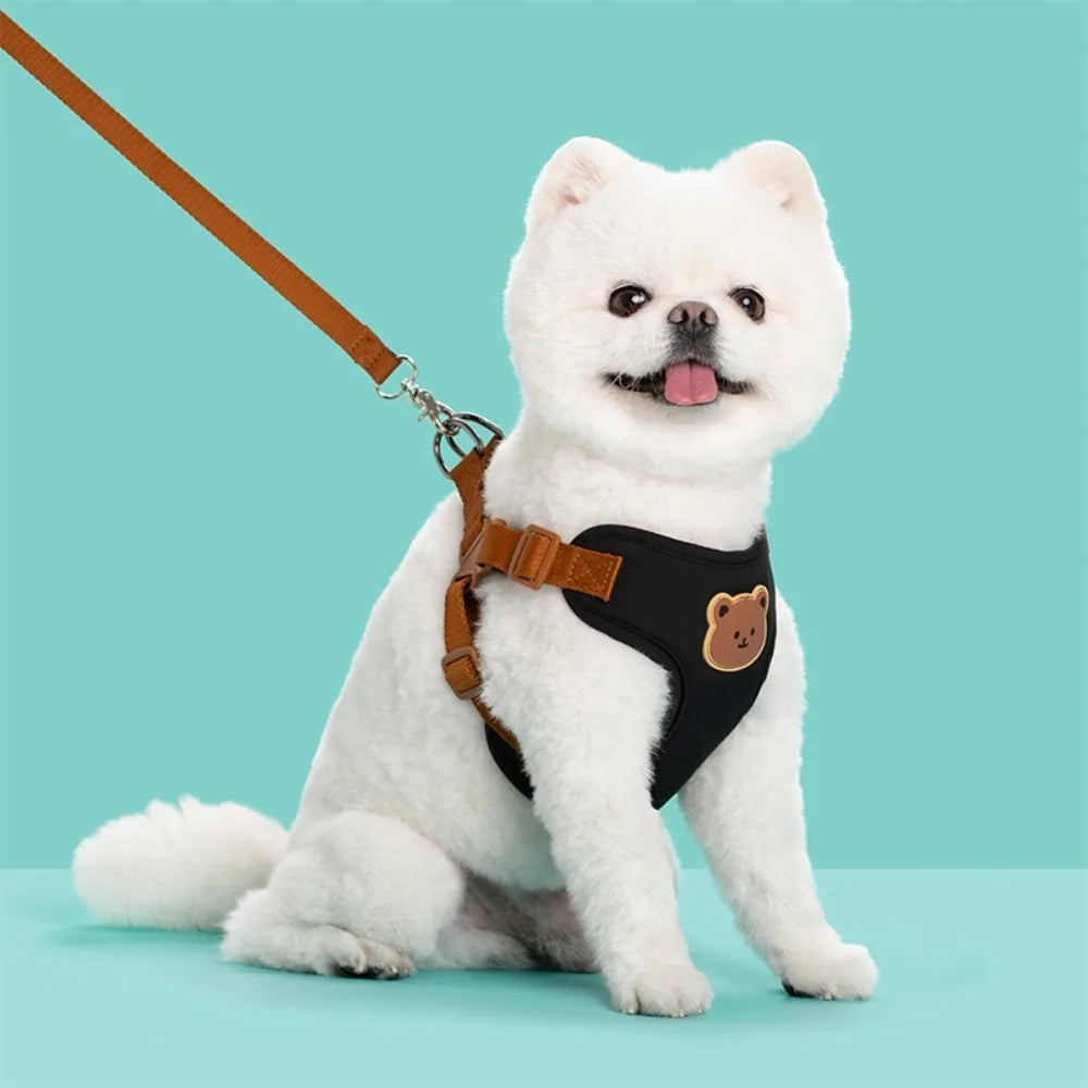 Dailypets Escape-Proof Cat & Small Dog Harness with Adjustable No-Pull Vest and Leash