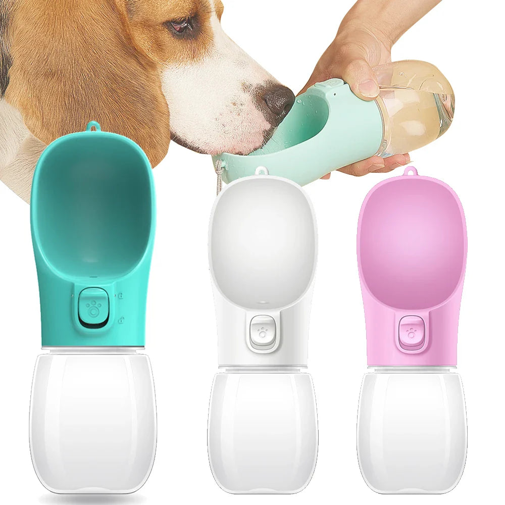 Dailypets Portable Pet Water Bottle – Leak-Resistant Outdoor Dispenser