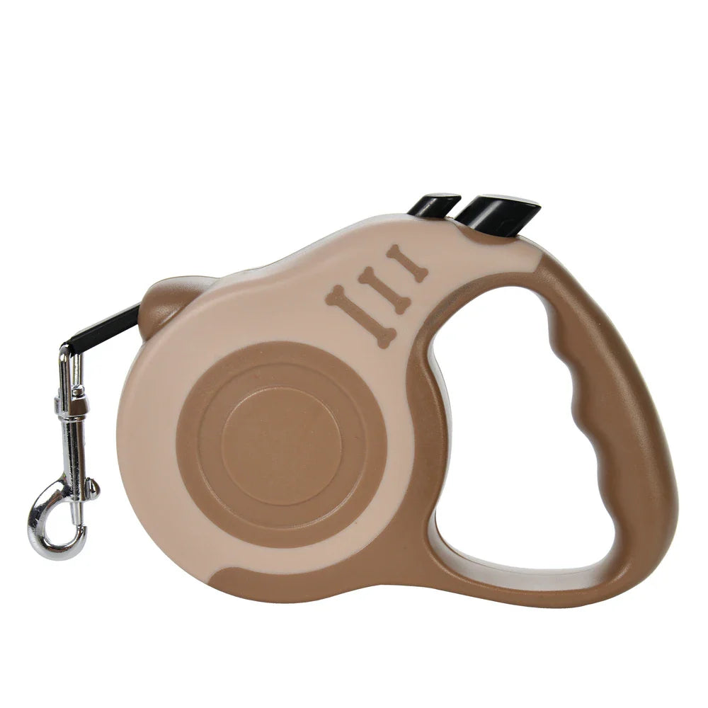 Dailypets Lock Control Dog Lead – Retractable Nylon Leash in Assorted Colours