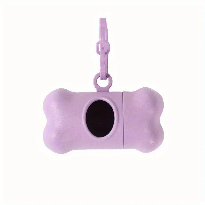 Dailypets Bone Poop Bag Dispenser – Clip-On Holder for Dog Walks