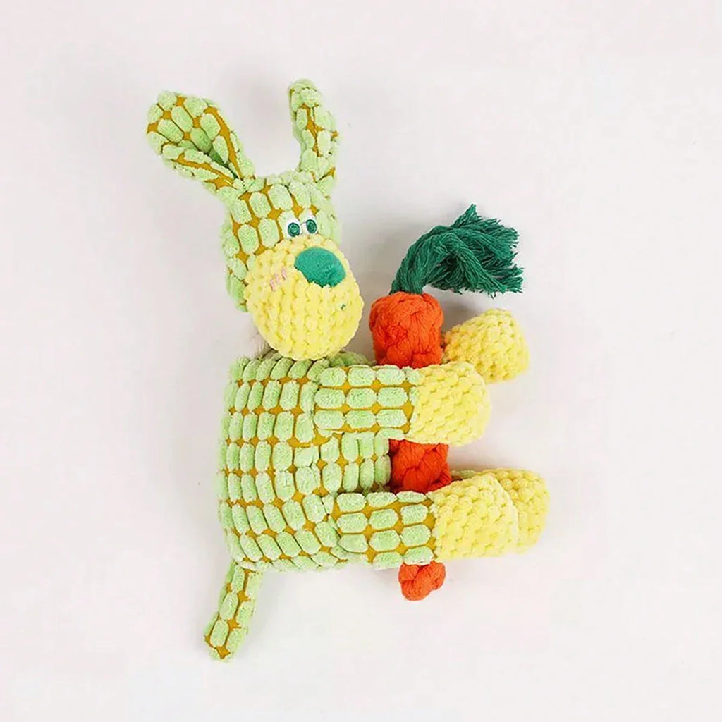 Dailypets Plush Squeaky Dog Toy Soft Plush Animal Toy