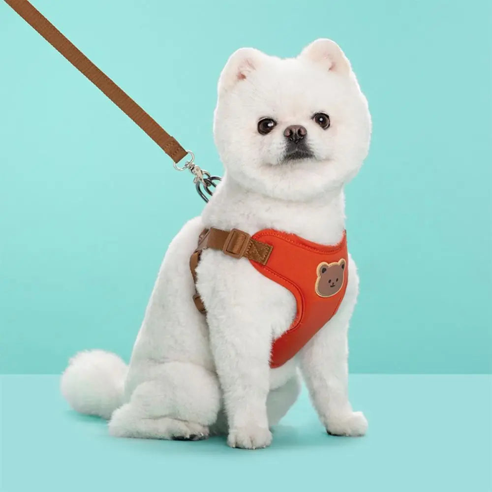 Dailypets Escape-Proof Cat & Small Dog Harness with Adjustable No-Pull Vest and Leash