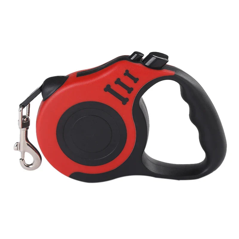 Dailypets Lock Control Dog Lead – Retractable Nylon Leash in Assorted Colours