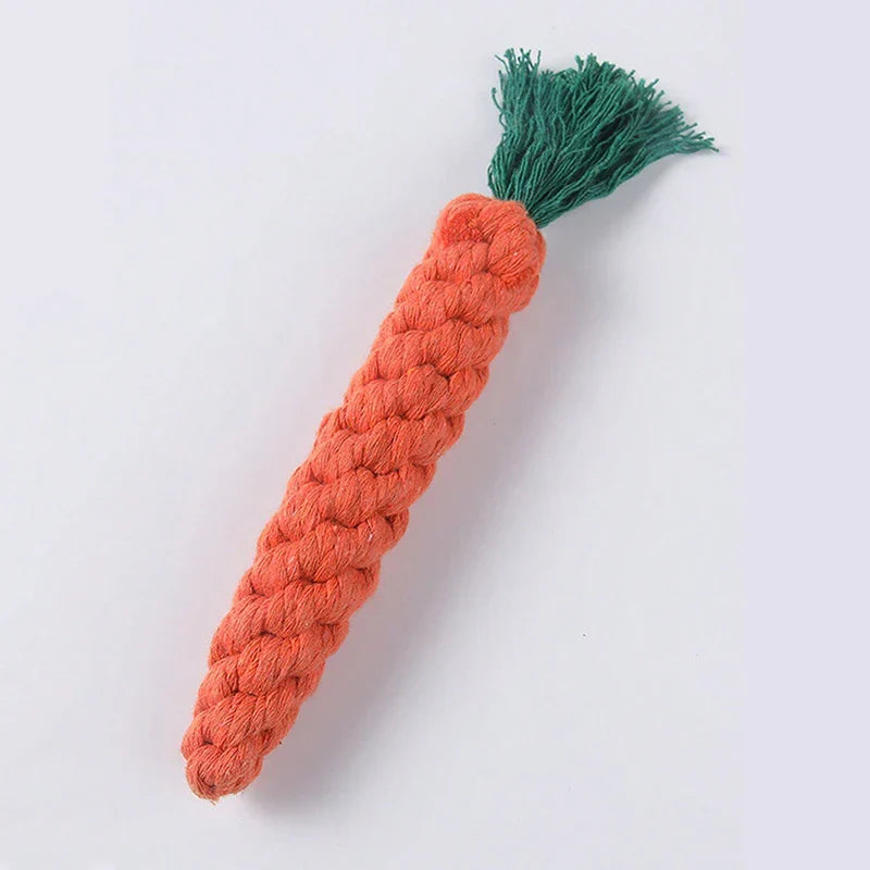 Dailypets Cotton Rope Dog Toy Hand Woven Pet Chew Toy