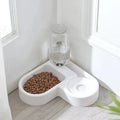Dailypets Automatic Water & Food Bowl – Pet Feeder with Refill Bottle