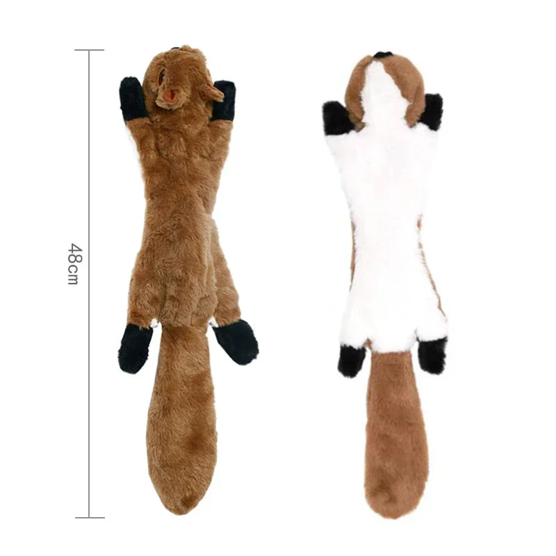 Dailypets Long Plush Squeaky Dog Toy