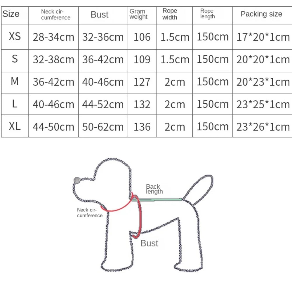 Dailypets Escape-Proof Cat & Small Dog Harness with Adjustable No-Pull Vest and Leash