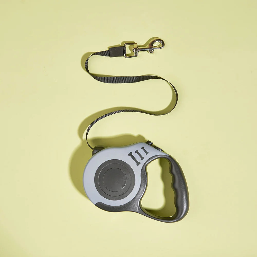 Dailypets Lock Control Dog Lead – Retractable Nylon Leash in Assorted Colours