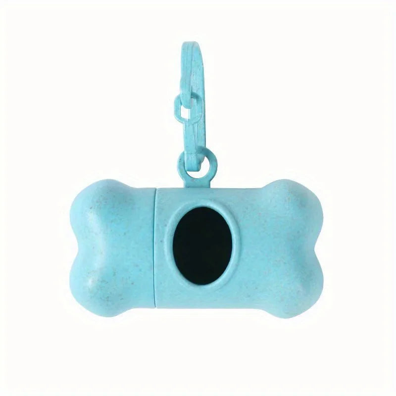 Dailypets Bone Poop Bag Dispenser – Clip-On Holder for Dog Walks