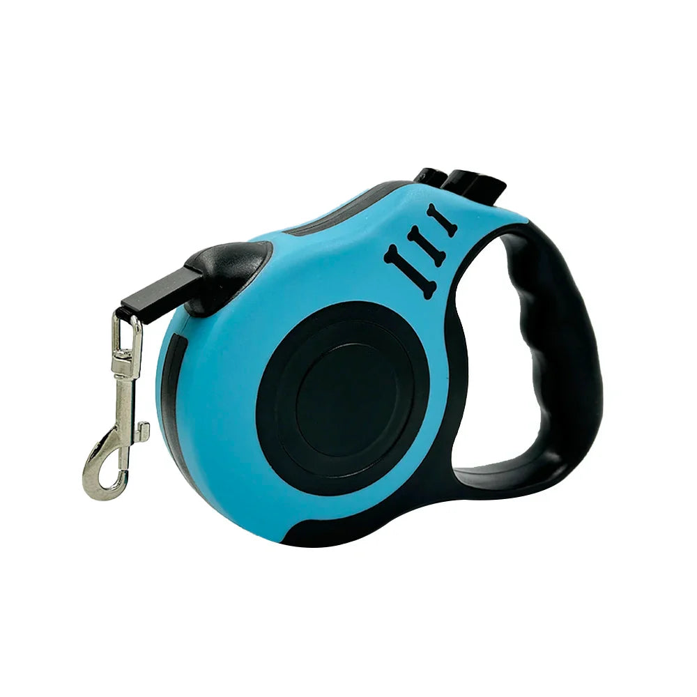 Dailypets Lock Control Dog Lead – Retractable Nylon Leash in Assorted Colours