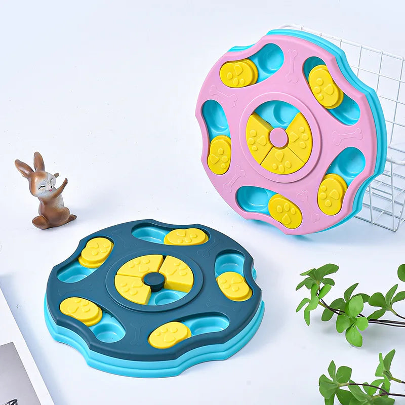 Dailypets Dog Treat Puzzle Feeder – Interactive Slow Food Tray