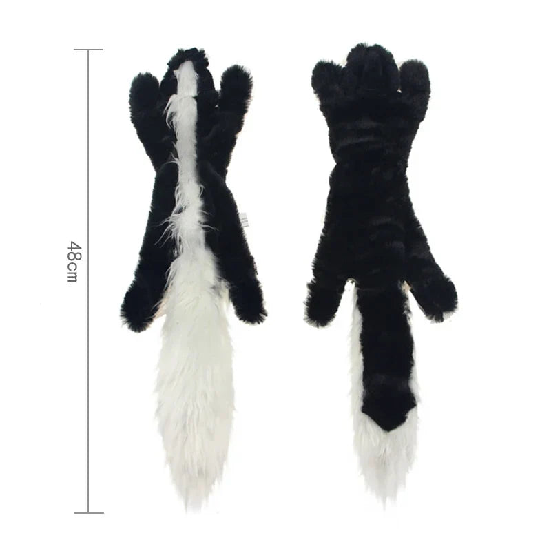 Dailypets Long Plush Squeaky Dog Toy