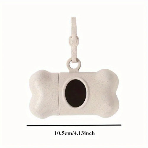 Dailypets Bone Poop Bag Dispenser – Clip-On Holder for Dog Walks