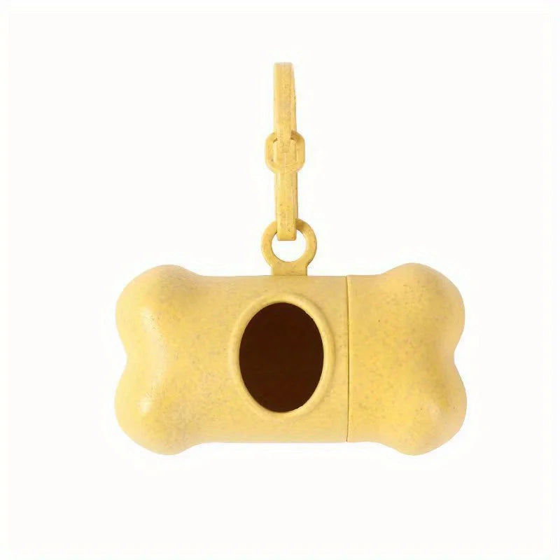 Dailypets Bone Poop Bag Dispenser – Clip-On Holder for Dog Walks