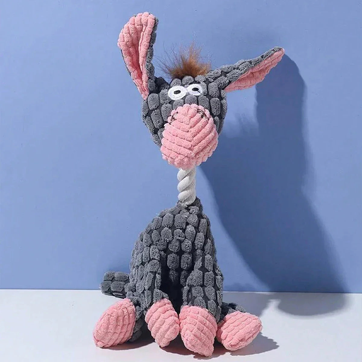 Dailypets Plush Squeaky Dog Toy Soft Plush Animal Toy
