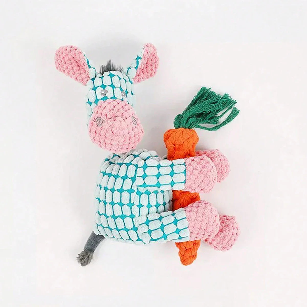 Dailypets Plush Squeaky Dog Toy Soft Plush Animal Toy