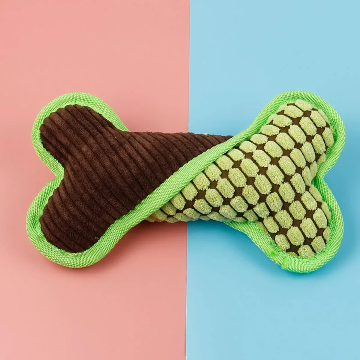 Dailypets Plush Squeaky Dog Toy for Light Chewers