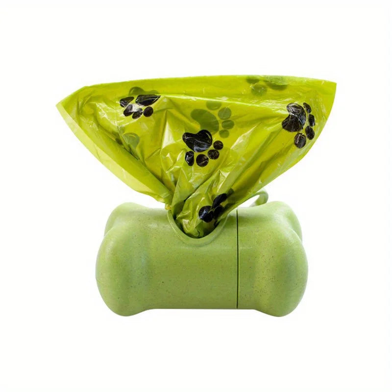 Dailypets Bone Poop Bag Dispenser – Clip-On Holder for Dog Walks