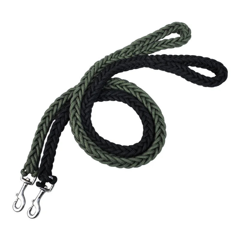 Dailypets Heavy-Duty Braided Nylon Dog Leash for Medium and Large Breed Adventures