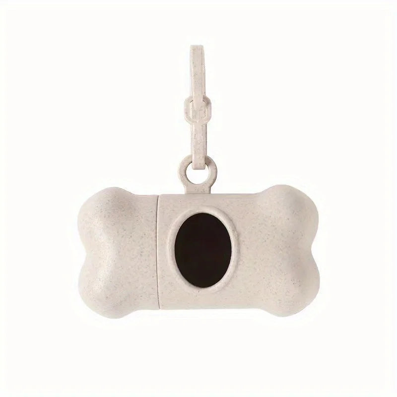 Dailypets Bone Poop Bag Dispenser – Clip-On Holder for Dog Walks