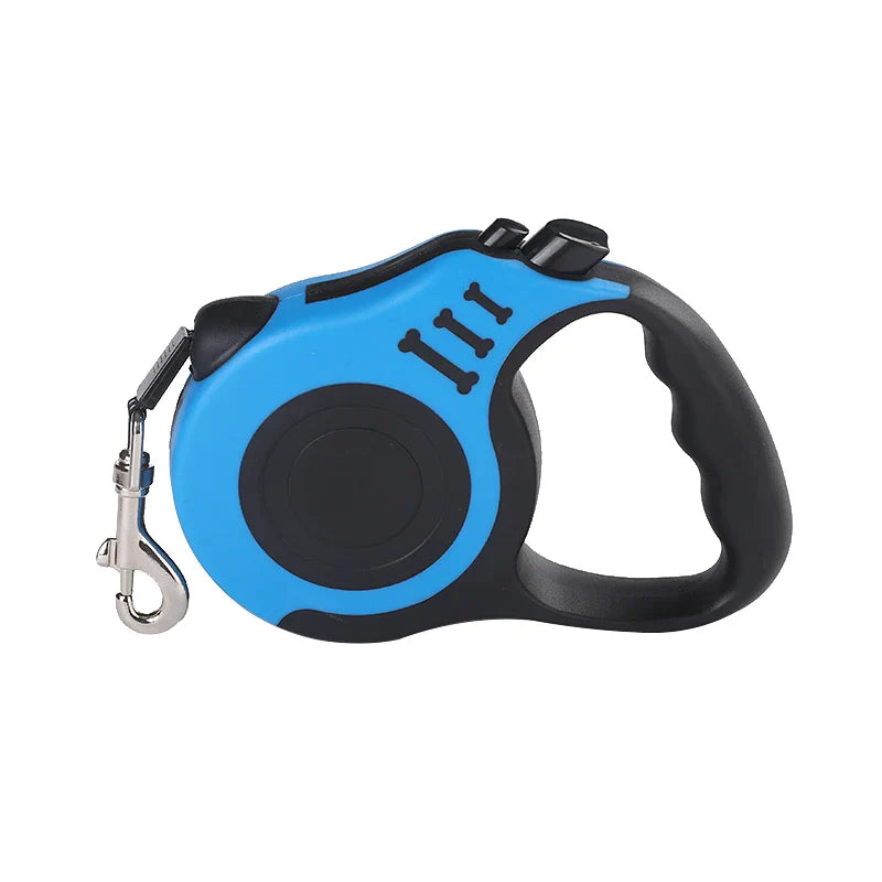 Dailypets Lock Control Dog Lead – Retractable Nylon Leash in Assorted Colours