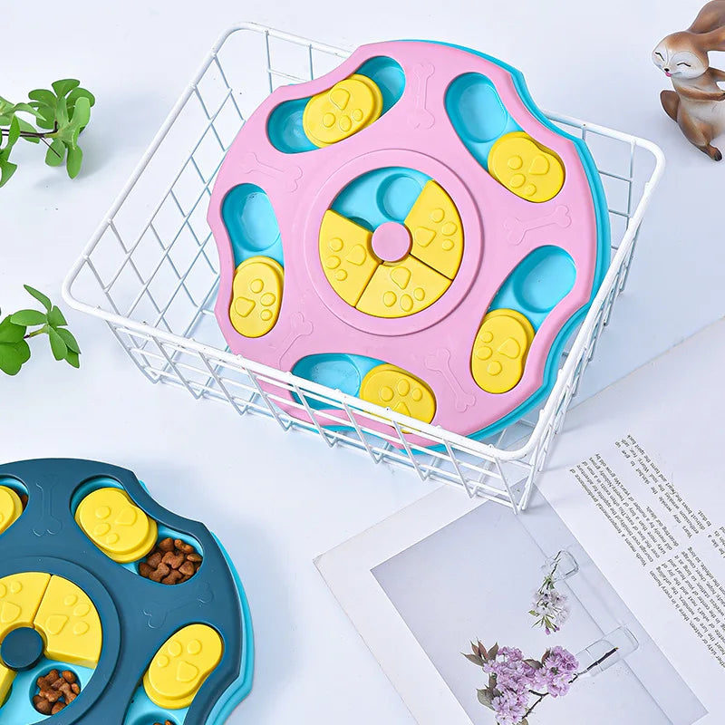 Dailypets Dog Treat Puzzle Feeder – Interactive Slow Food Tray