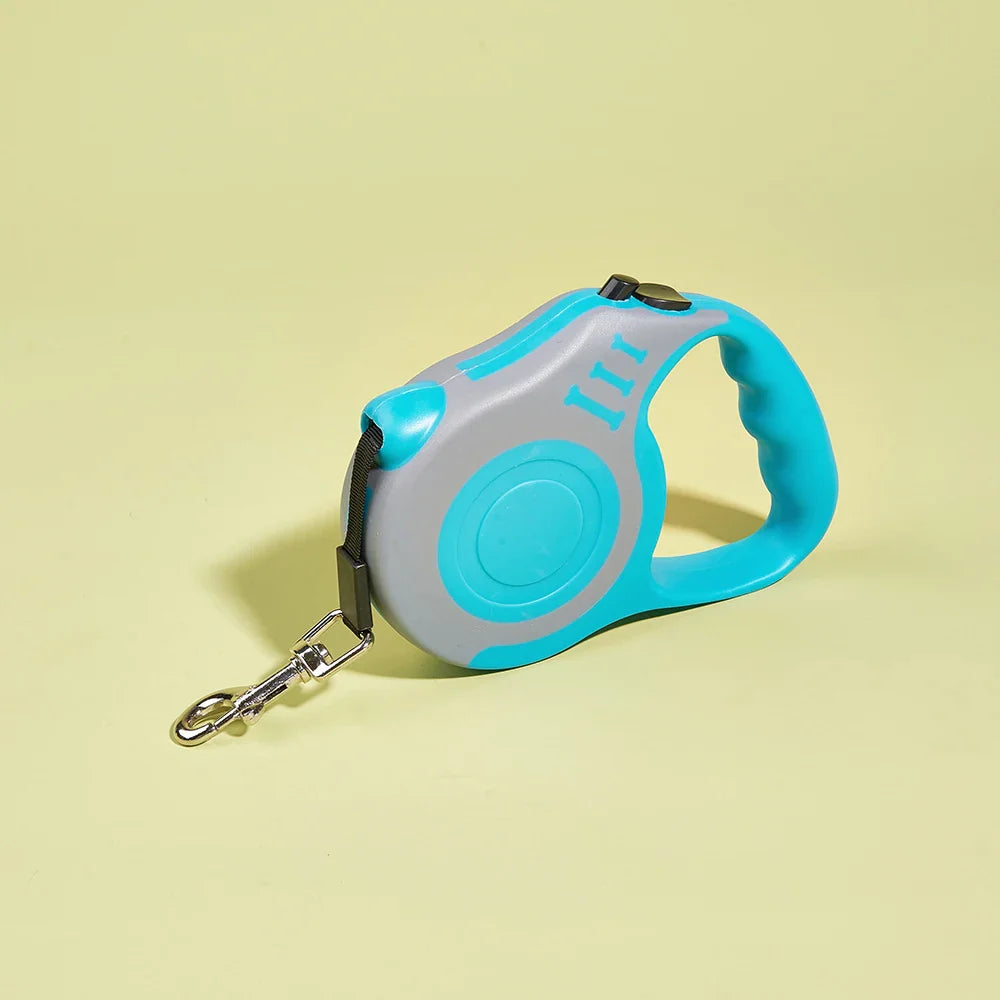 Dailypets Lock Control Dog Lead – Retractable Nylon Leash in Assorted Colours