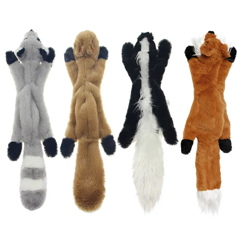 Dailypets Long Plush Squeaky Dog Toy