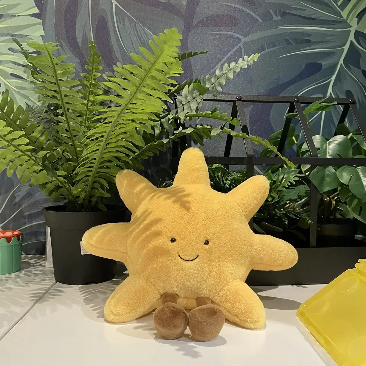 Dailypets Plush Cushion Sun and Moon Huggable Plush Pillow
