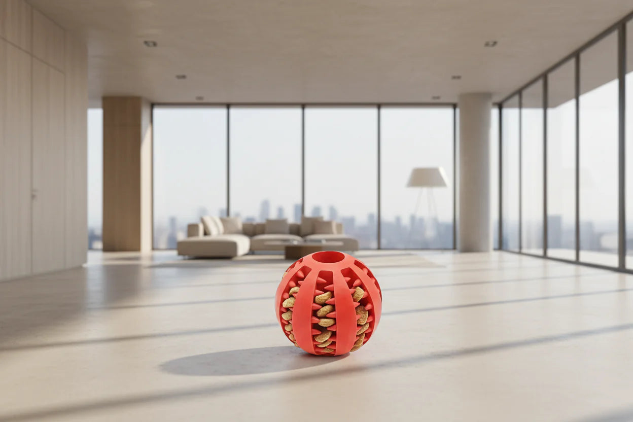 Dailypets Interactive Treat Ball – Dog Puzzle Toy for Daily Play