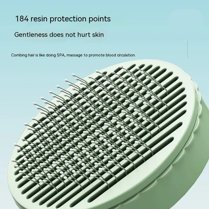 Dailypets Pet Comb Brush – Stainless Bristle Grooming Tool for Fur Care
